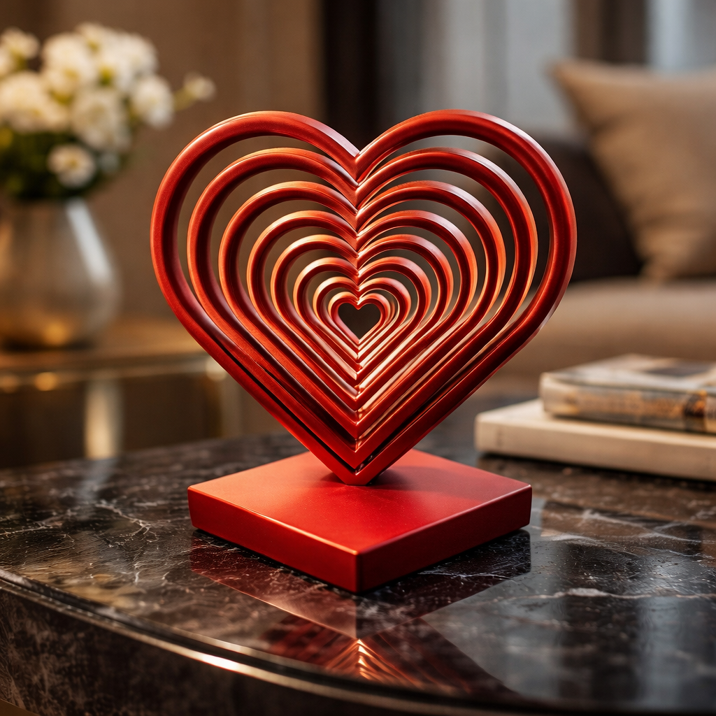 Διακοσμητικό Γλυπτό Καρδιάς